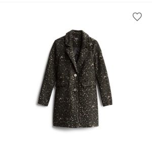 Stitchfix Coffeeshop Meg Wool Blend Printed Coat